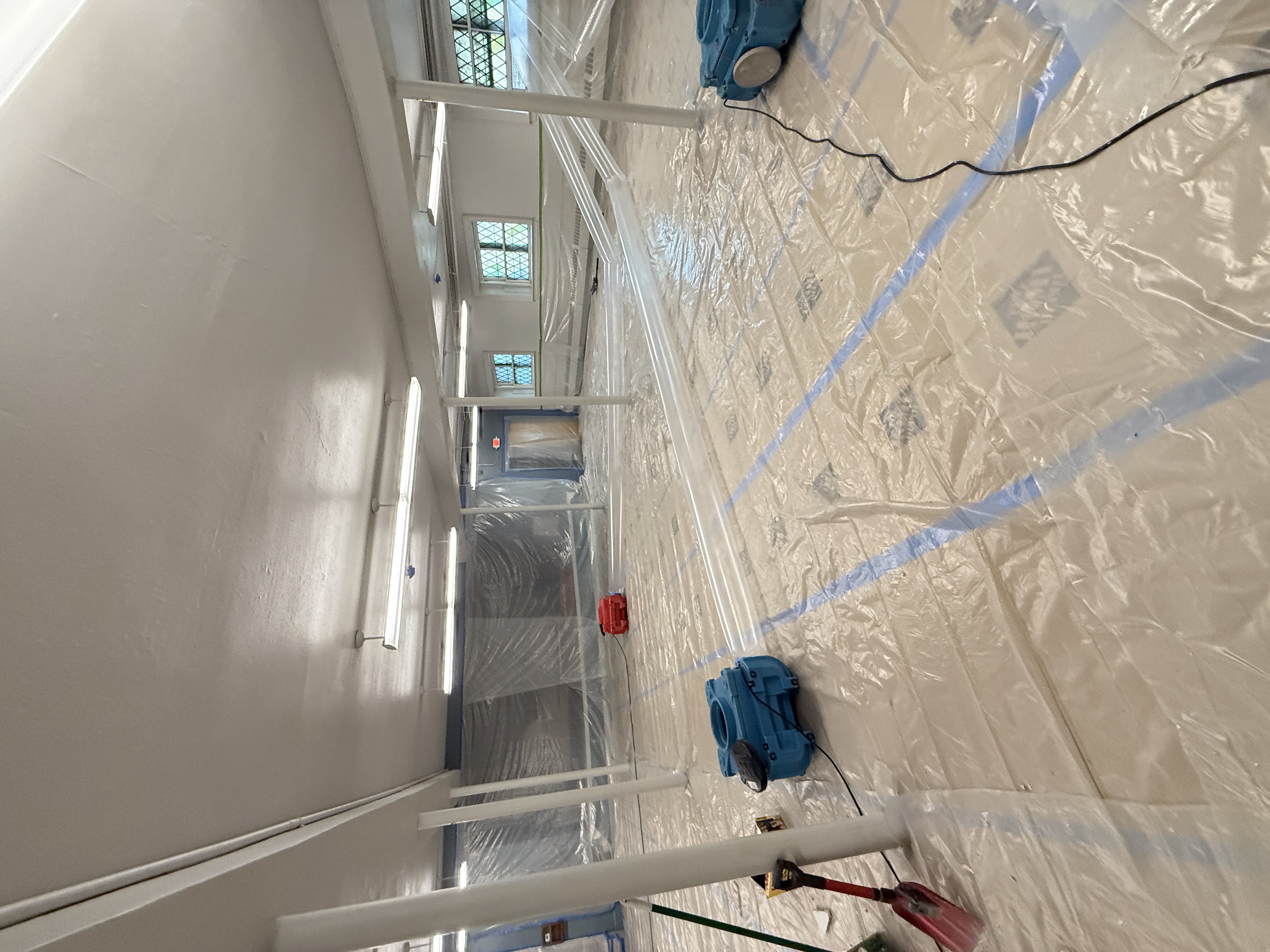 Commercial space cleaning