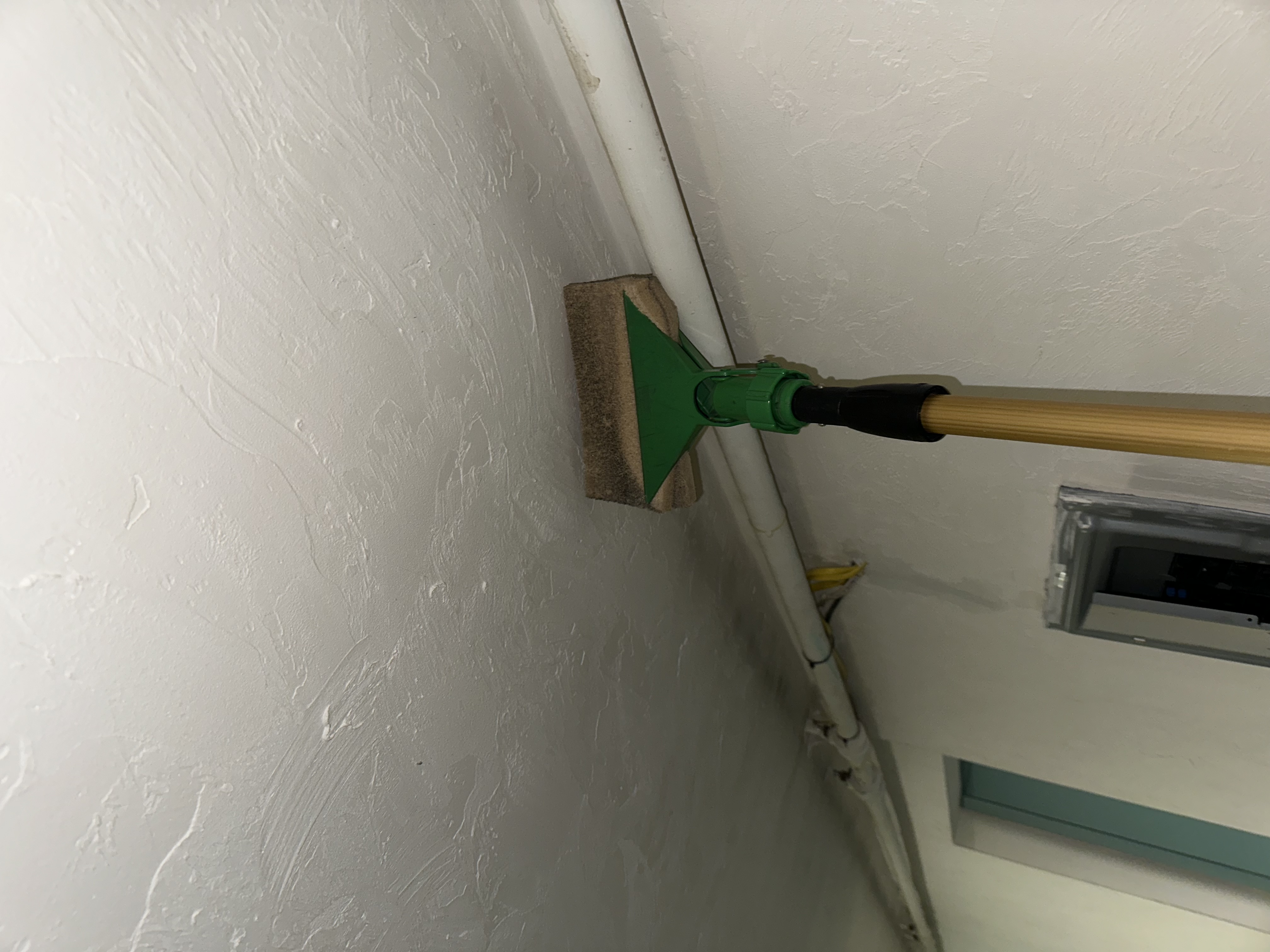 Ceiling cleaning project