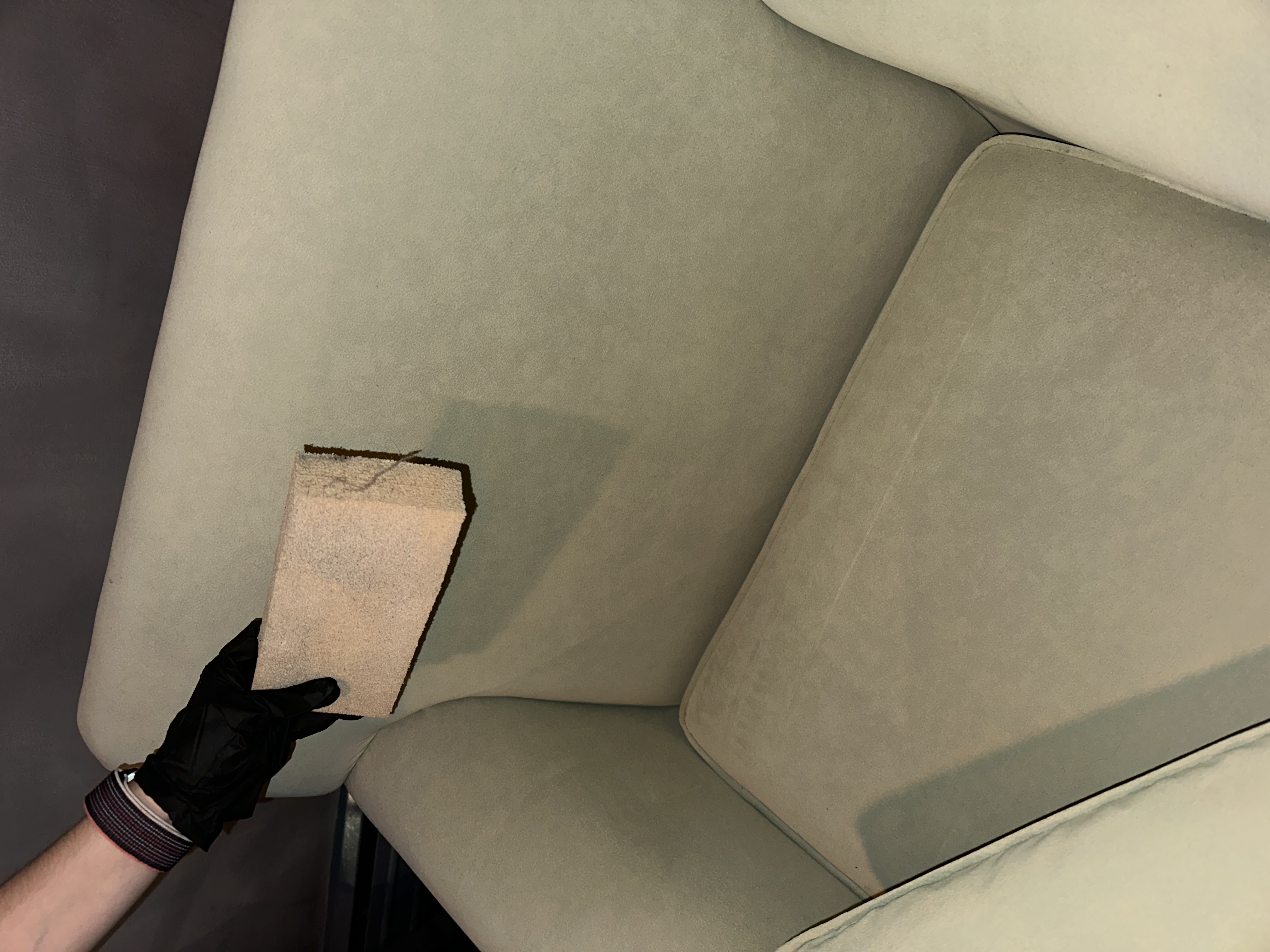 Detail cleaning work