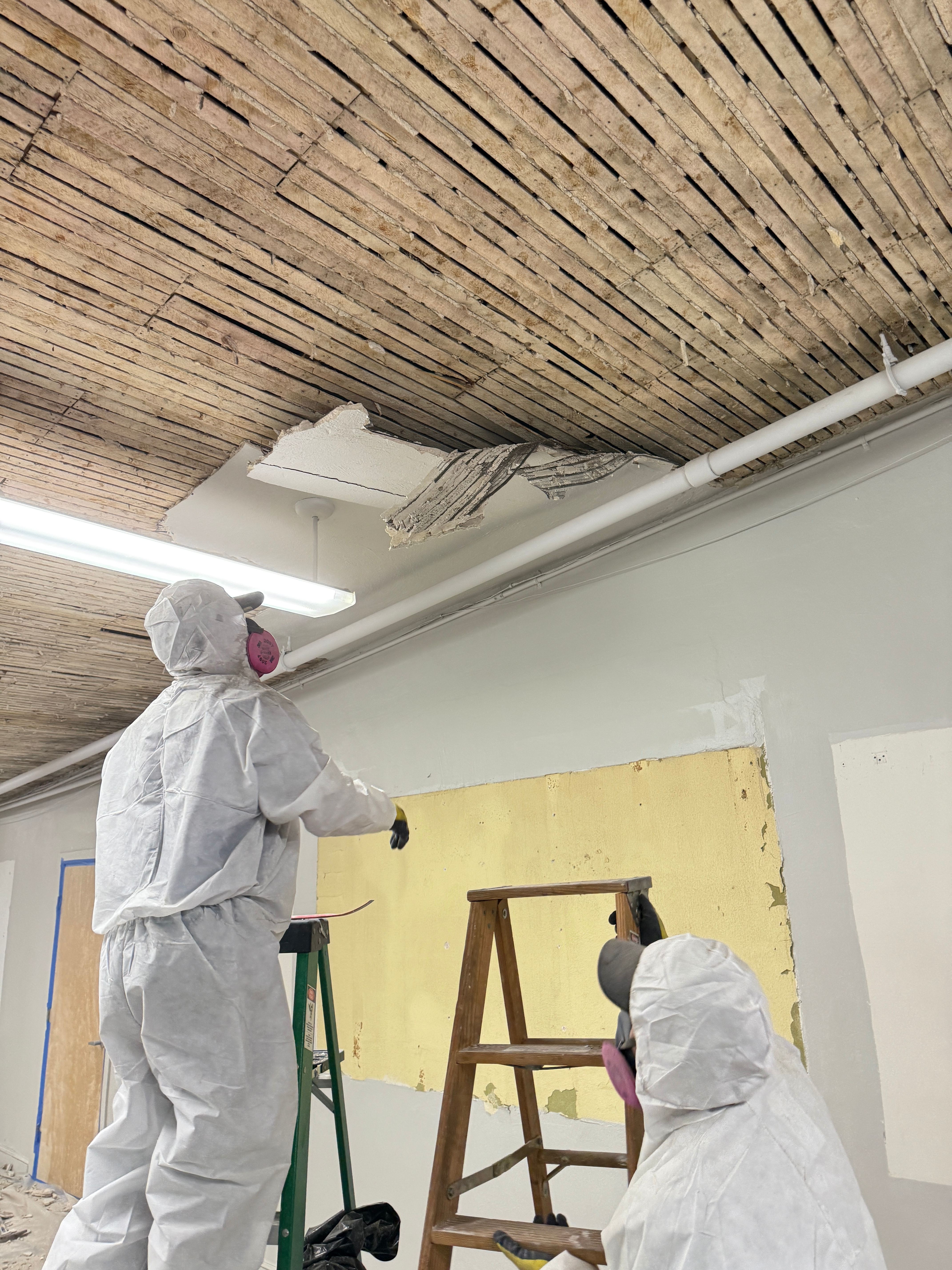 Ceiling and structural work